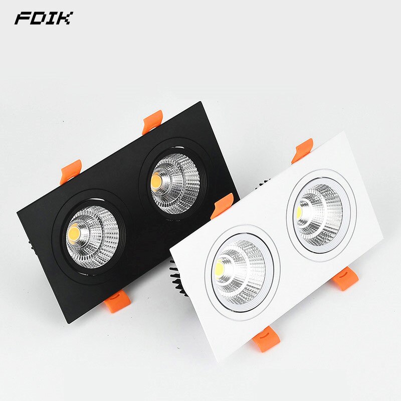  Dimmable Recessed COB LED Downlights 7W 9W 12..
